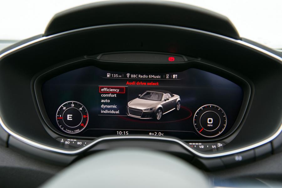 Панель приборов Audi TT Roadster 2.0 TDI Ultra (8S) 2015 года  (UK) (фото 4 из 14)